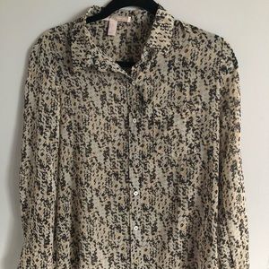 Patterned Button Down